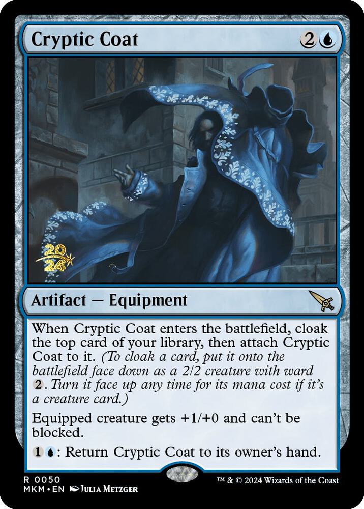 Cryptic Coat 50s/182 (Prerelease Cards)  - Foil | Good Games Cannington