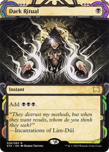 Dark Ritual  26 (Strixhaven: Mystical Archives)  - Etched Foil | Good Games Cannington