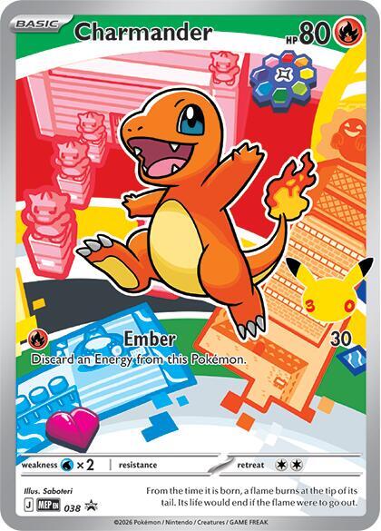 Charmander 038 (First Partner Collection 2026)  - Holofoil | Good Games Cannington
