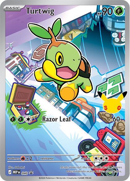Turtwig 040 (ME: Mega Evolution Promo)  - Holofoil | Good Games Cannington