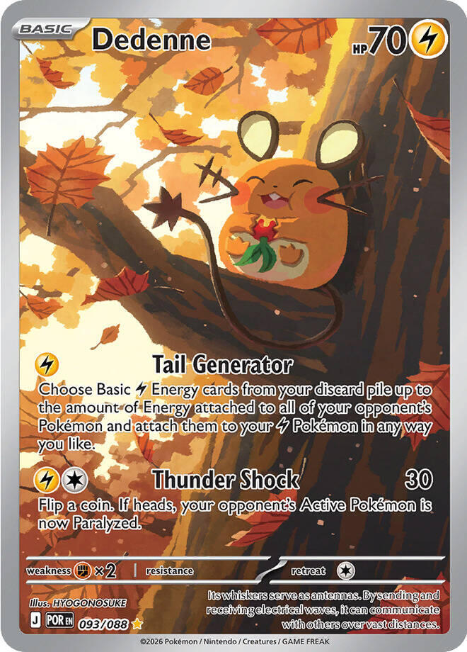 Dedenne 093/088 (ME03: Perfect Order)  - Holofoil | Good Games Cannington