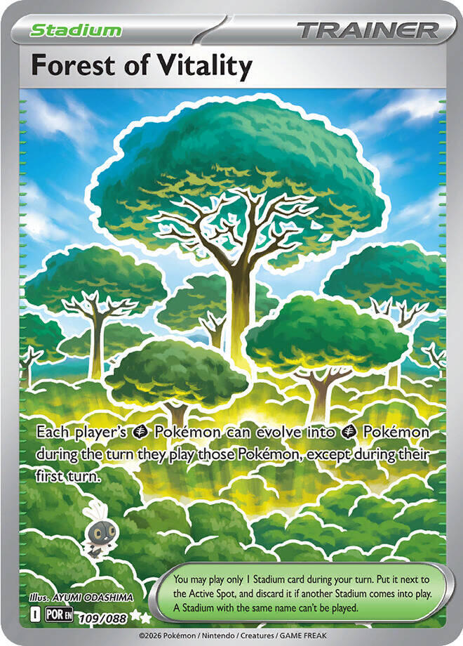 Forest of Vitality 109/088 (ME03: Perfect Order)  - Holofoil | Good Games Cannington