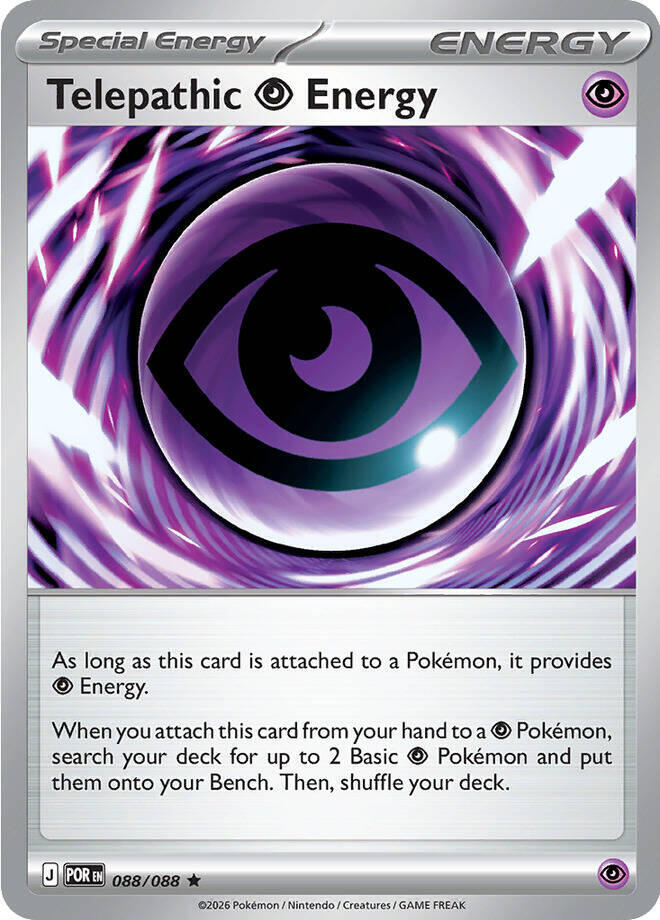 Telepathic Psychic Energy 088/088 (ME03: Perfect Order)  - Holofoil | Good Games Cannington