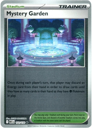 Mystery Garden 122/132 (ME01: Mega Evolution)  - Reverse Holofoil | Good Games Cannington