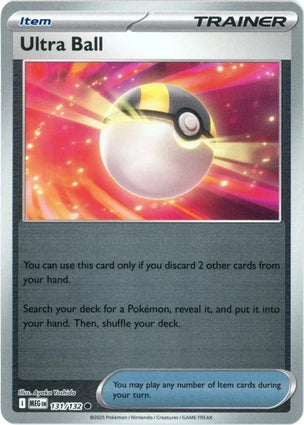 Ultra Ball 131/132 (ME01: Mega Evolution)  - Reverse Holofoil | Good Games Cannington