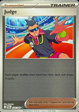 Judge 076/088 (ME03: Perfect Order)  - Reverse Holofoil | Good Games Cannington