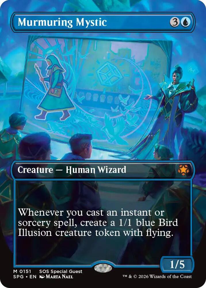 Murmuring Mystic Borderless 151 (Special Guests)  - Foil | Good Games Cannington