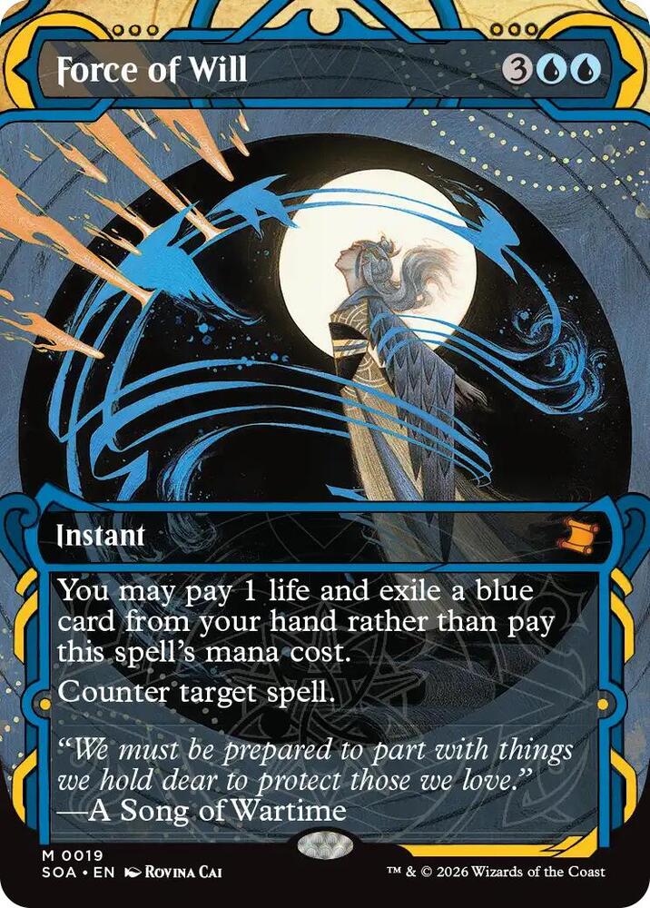 Force of Will 19 (Secrets of Strixhaven: Mystical Archive)  - Foil | Good Games Cannington