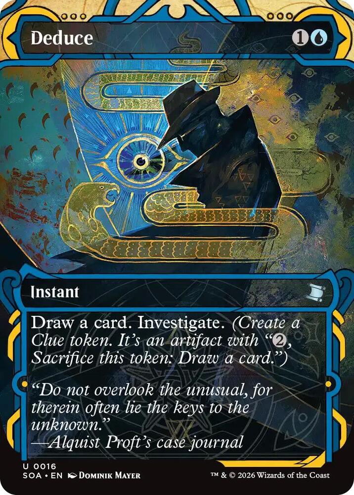 Deduce 16 (Secrets of Strixhaven: Mystical Archive)  - Foil | Good Games Cannington