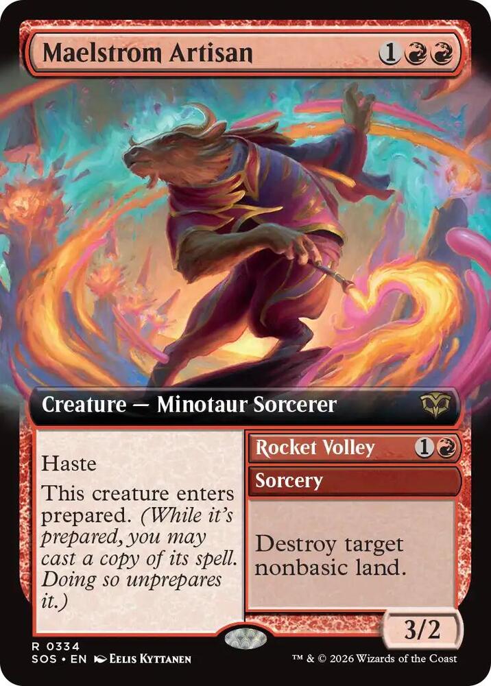 Maelstrom Artisan Extended Art 334 (Secrets of Strixhaven)  | Good Games Cannington