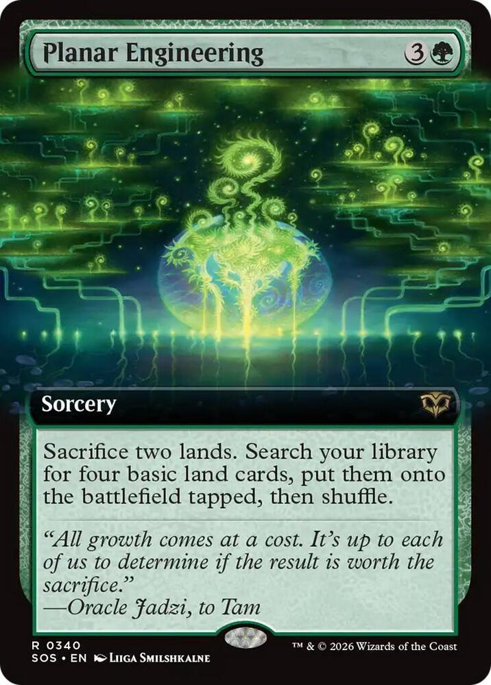 Planar Engineering Extended Art 340 (Secrets of Strixhaven)  | Good Games Cannington