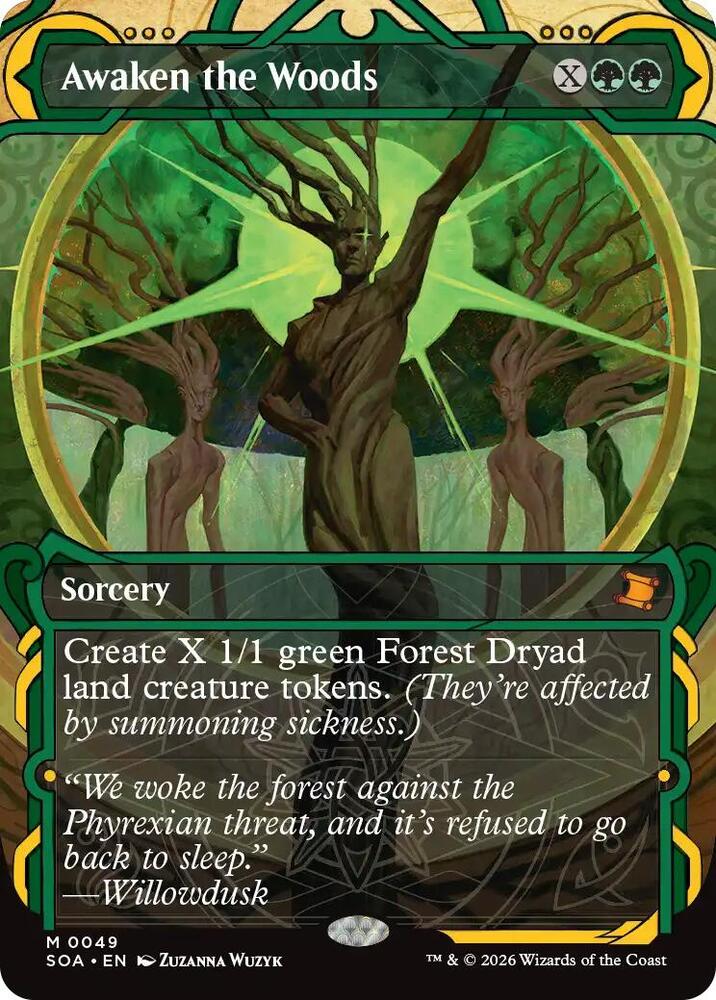 Awaken the Woods 49 (Secrets of Strixhaven: Mystical Archive)  - Foil | Good Games Cannington