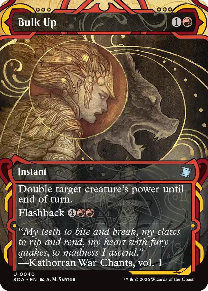 Bulk Up 40 (Secrets of Strixhaven: Mystical Archive)  - Foil | Good Games Cannington