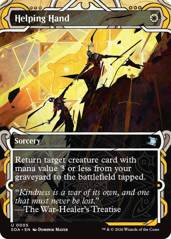 Helping Hand 5 (Secrets of Strixhaven: Mystical Archive)  - Foil | Good Games Cannington