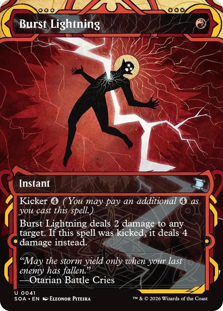 Burst Lightning 41 (Secrets of Strixhaven: Mystical Archive)  | Good Games Cannington