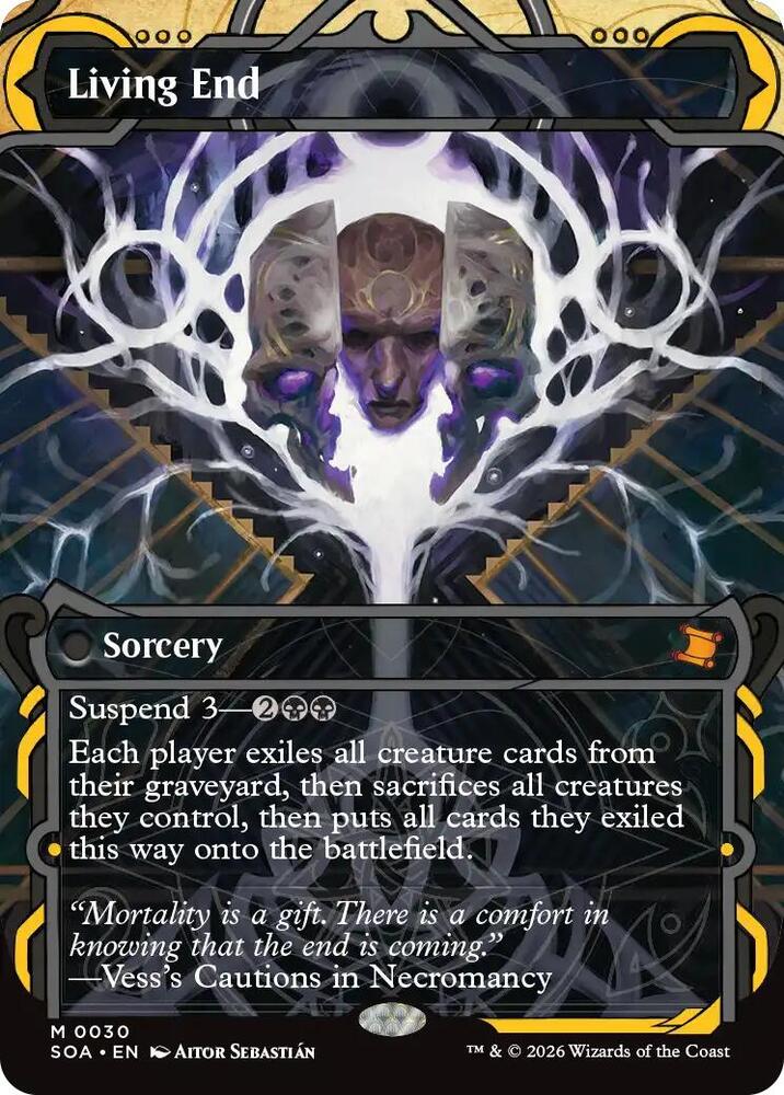 Living End 30 (Secrets of Strixhaven: Mystical Archive)  - Foil | Good Games Cannington