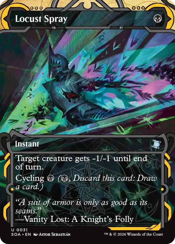 Locust Spray 31 (Secrets of Strixhaven: Mystical Archive)  - Foil | Good Games Cannington