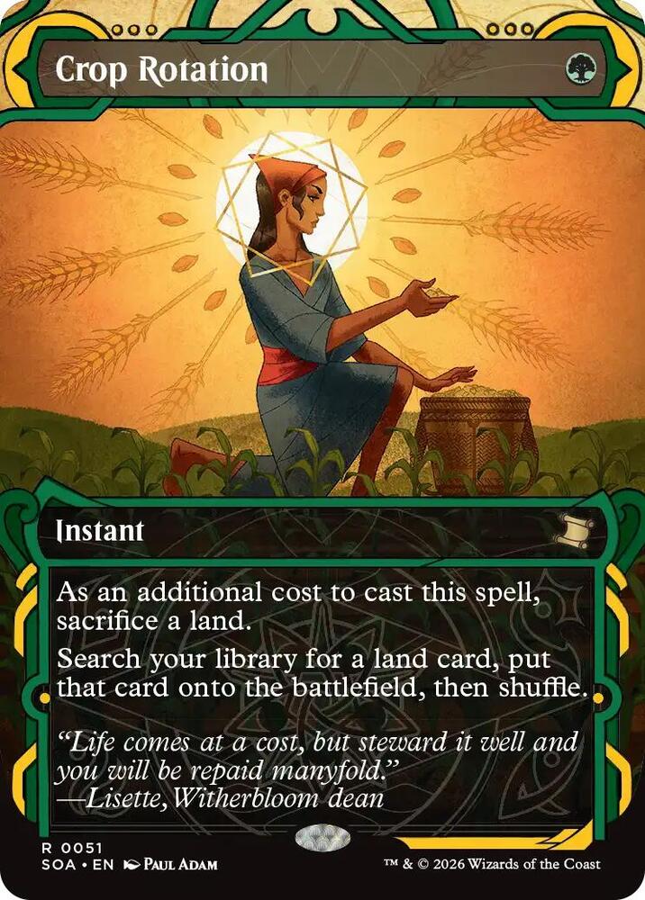 Crop Rotation 51 (Secrets of Strixhaven: Mystical Archive)  - Foil | Good Games Cannington