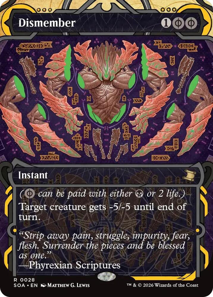Dismember 28 (Secrets of Strixhaven: Mystical Archive)  - Foil | Good Games Cannington