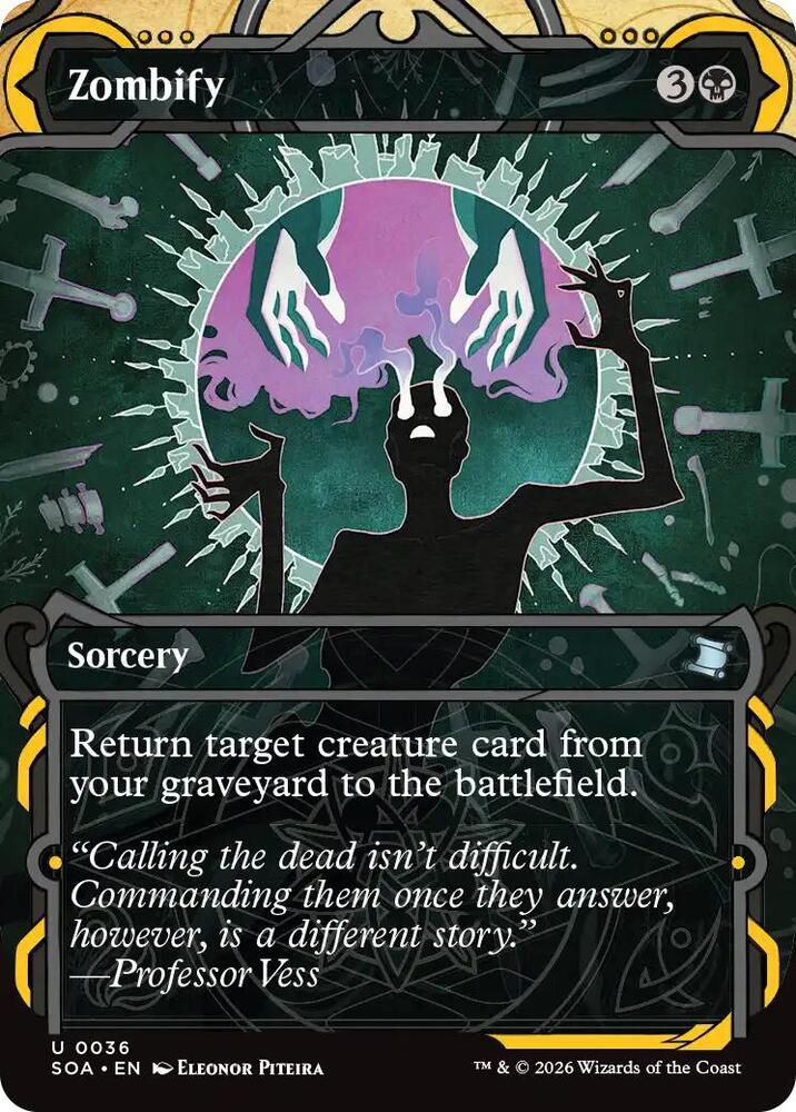 Zombify 36 (Secrets of Strixhaven: Mystical Archive)  - Foil | Good Games Cannington