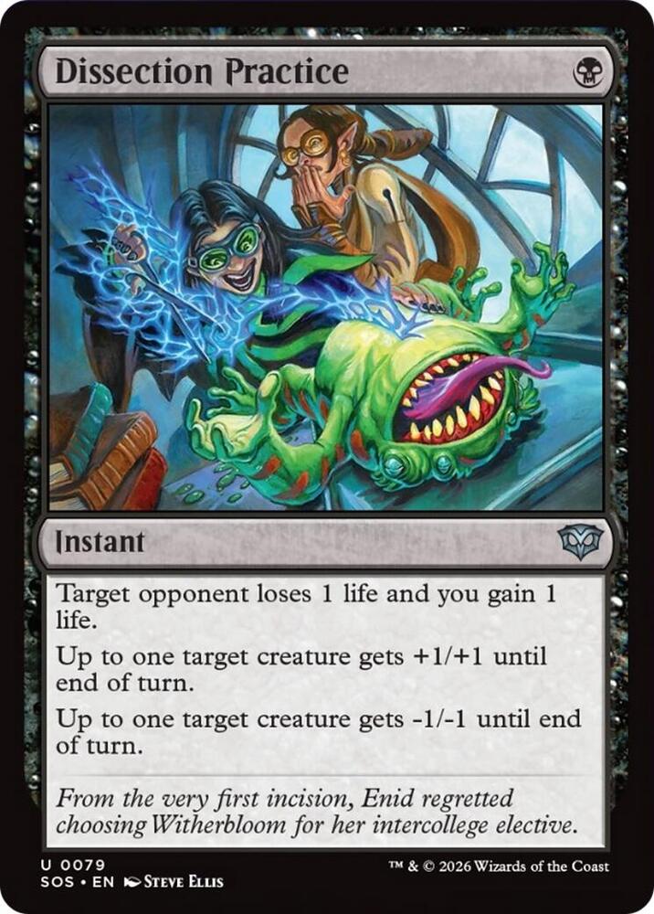 Dissection Practice 79 (Secrets of Strixhaven)  | Good Games Cannington