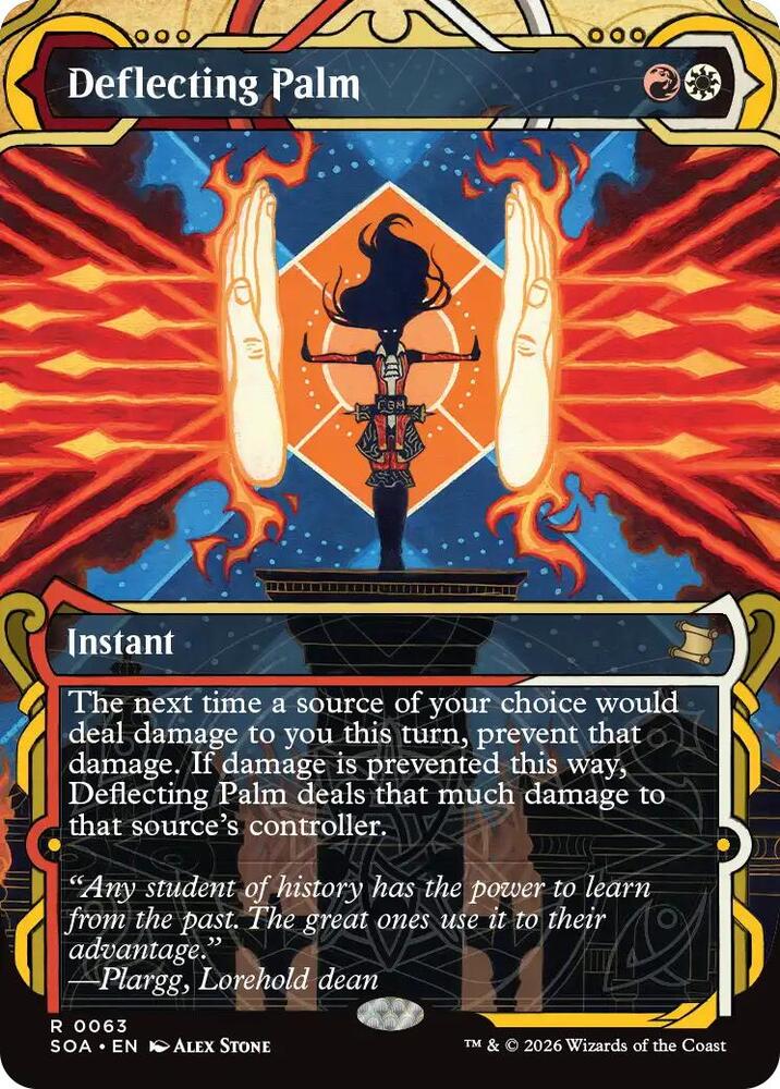 Deflecting Palm 63 (Secrets of Strixhaven: Mystical Archive)  - Foil | Good Games Cannington