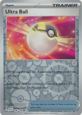 Ultra Ball 196/198 (SV01: Scarlet & Violet Base Set)  - Reverse Holofoil | Good Games Cannington