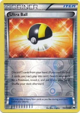 Ultra Ball 102/108 (Dark Explorers)  - Reverse Holofoil | Good Games Cannington
