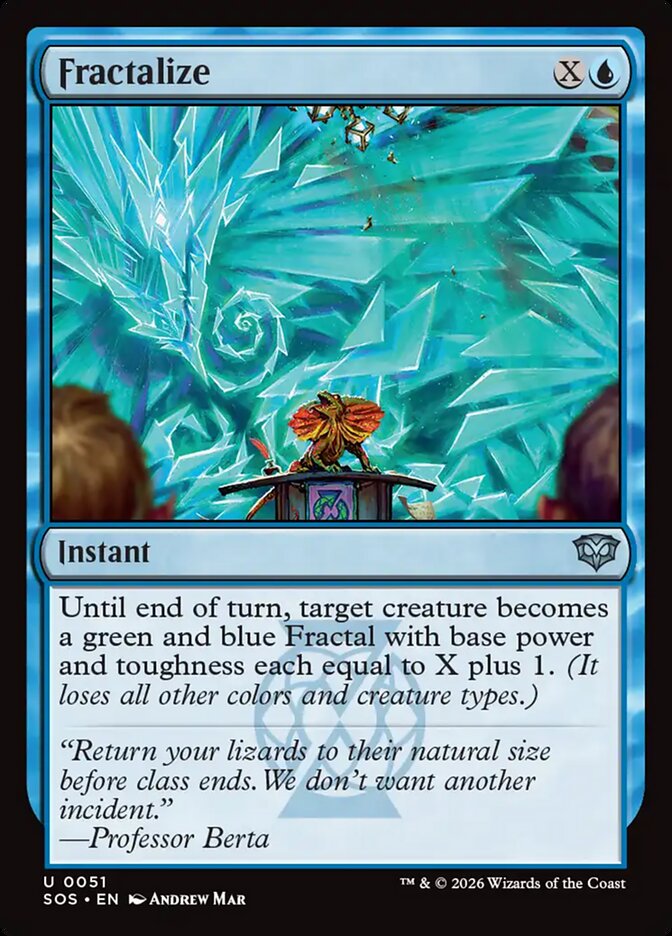 Fractalize 51 (Secrets of Strixhaven)  - Foil | Good Games Cannington