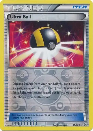 Ultra Ball 99/106 (XY - Flashfire)  - Reverse Holofoil | Good Games Cannington