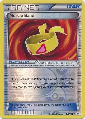 Muscle Band 121/146 (XY Base Set)  - Reverse Holofoil | Good Games Cannington