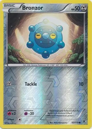 Bronzor 60/119 (XY - Phantom Forces)  - Reverse Holofoil | Good Games Cannington