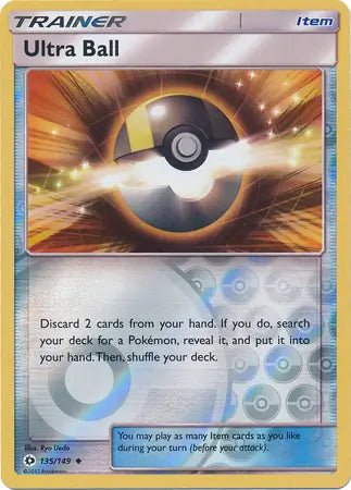 Ultra Ball 135/149 (SM Base Set)  - Reverse Holofoil | Good Games Cannington
