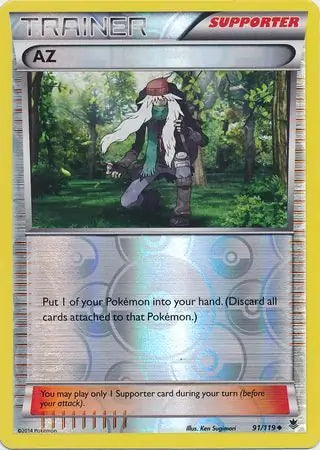 AZ 91/119 (XY - Phantom Forces)  - Reverse Holofoil | Good Games Cannington