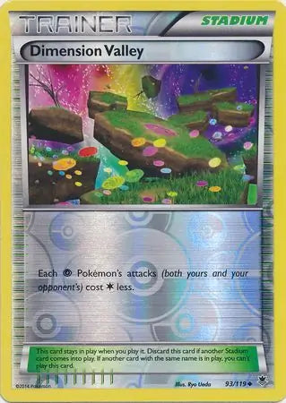 Dimension Valley 93/119 (XY - Phantom Forces)  - Reverse Holofoil | Good Games Cannington