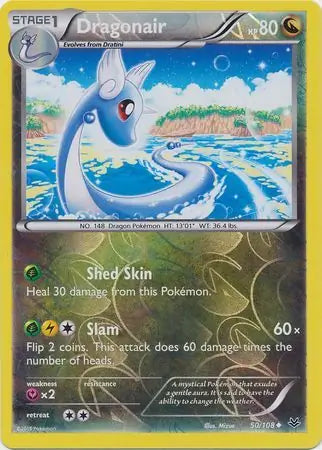 Dragonair 50/108 (XY - Roaring Skies)  - Reverse Holofoil | Good Games Cannington