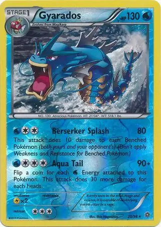 Gyarados 20/98 (XY - Ancient Origins)  - Reverse Holofoil | Good Games Cannington