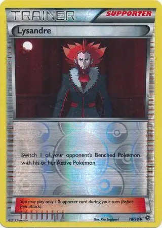 Lysandre 78/98 (XY - Ancient Origins)  - Reverse Holofoil | Good Games Cannington