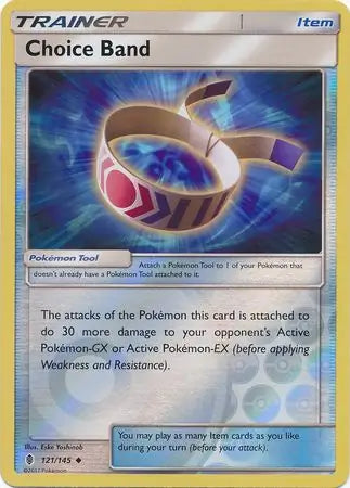 Choice Band 121/145 (SM - Guardians Rising)  - Reverse Holofoil | Good Games Cannington