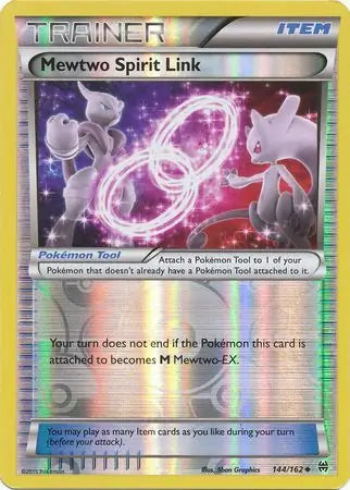 Mewtwo Spirit Link 144/162 (XY - BREAKthrough)  - Reverse Holofoil | Good Games Cannington