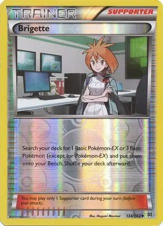 Brigette 134/162 (XY - BREAKthrough)  - Reverse Holofoil | Good Games Cannington