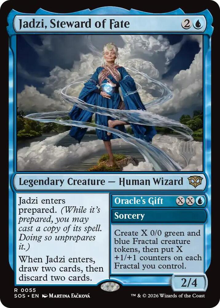Jadzi Steward of Fate 55 (Promo Pack: Secrets of Strixhaven)  | Good Games Cannington