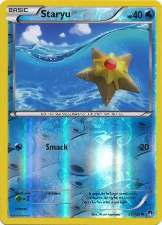 Staryu 25/122 (XY - BREAKpoint)  - Reverse Holofoil | Good Games Cannington
