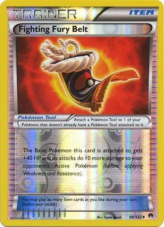 Fighting Fury Belt 99/122 (XY - BREAKpoint)  - Reverse Holofoil | Good Games Cannington