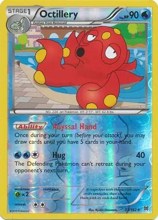 Octillery 33/162 (XY - BREAKthrough)  - Reverse Holofoil | Good Games Cannington