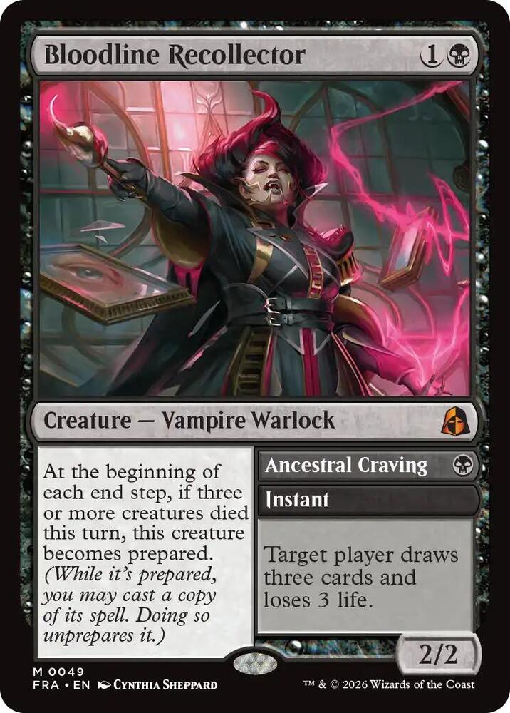 Bloodline Recollector // Ancestral Craving 49 (Reality Fracture)  | Good Games Cannington
