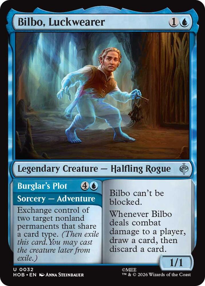 Bilbo, Luckwearer // Burglar's Plot 32 (The Hobbit)  | Good Games Cannington