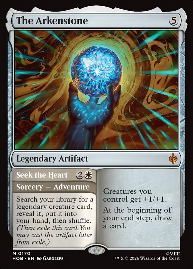 The Arkenstone // Seek the Heart 170 (The Hobbit)  - Foil | Good Games Cannington