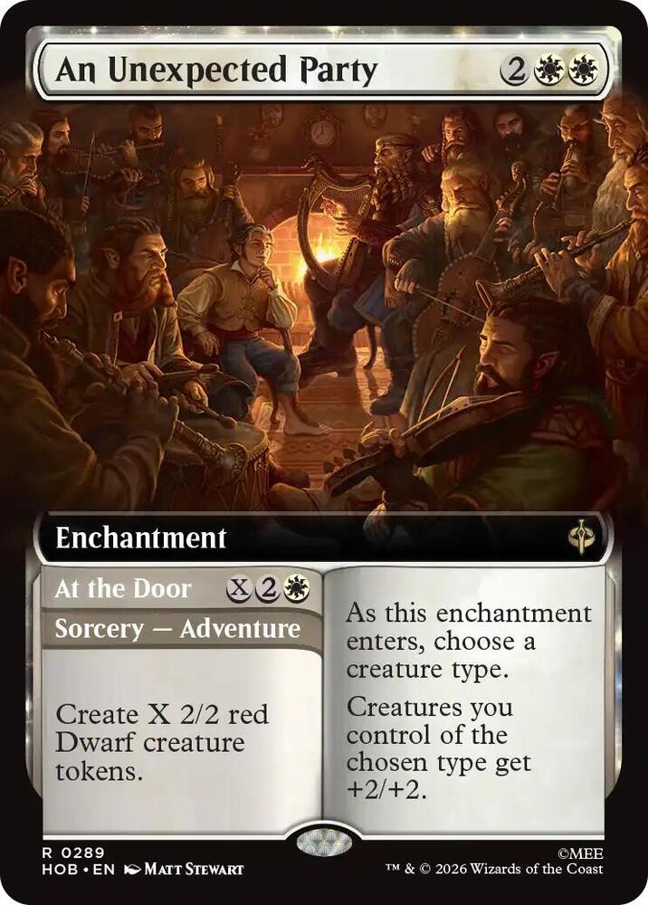 An Unexpected Party // At The Door 289 (The Hobbit)  - Extended Art | Good Games Cannington