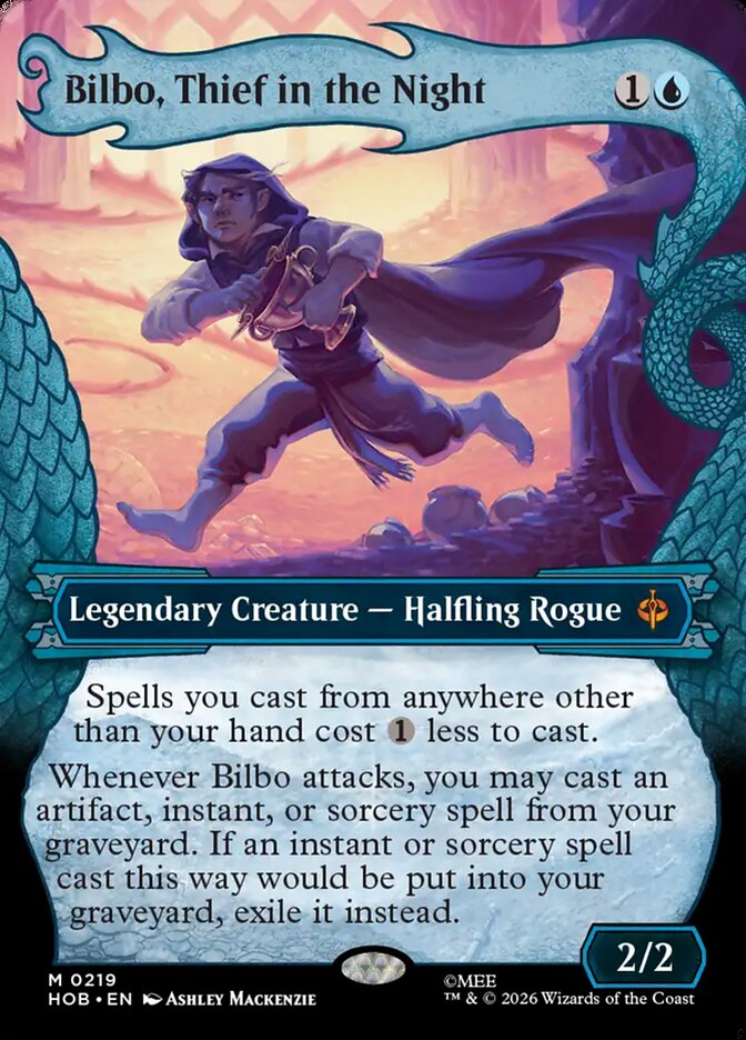 Bilbo, Thief in the Night 219 (The Hobbit)  - Showcase Foil | Good Games Cannington